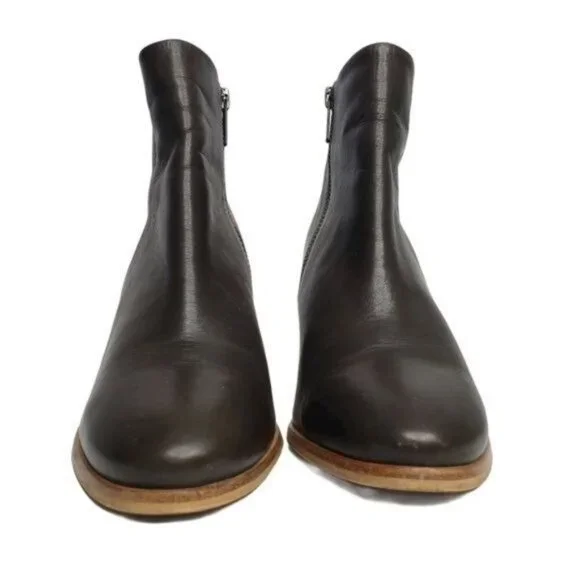 DUNE London Pema Green Ankle Booties - Picture 4 of 13